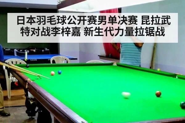 日本羽毛球公开赛男单决赛 昆拉武特对战李梓嘉 新生代力量拉锯战 - j9 game